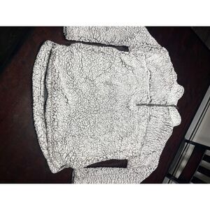Cozy Teddy Bear Fleece Pullover Sweater‎ Soft Fuzzy Sherpa Winter Warm
